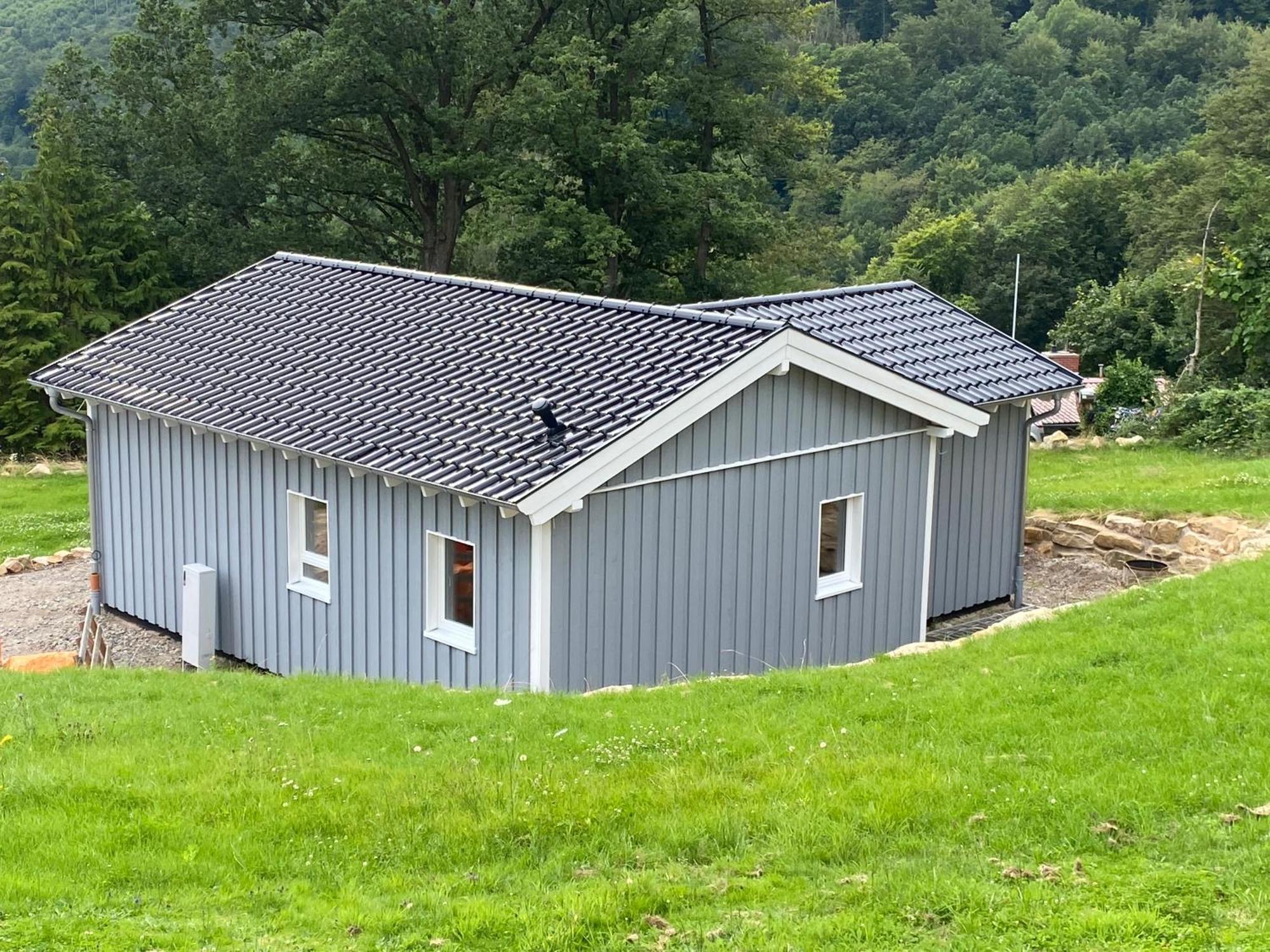 Ferienhaus Fuldatal Buitenkant foto