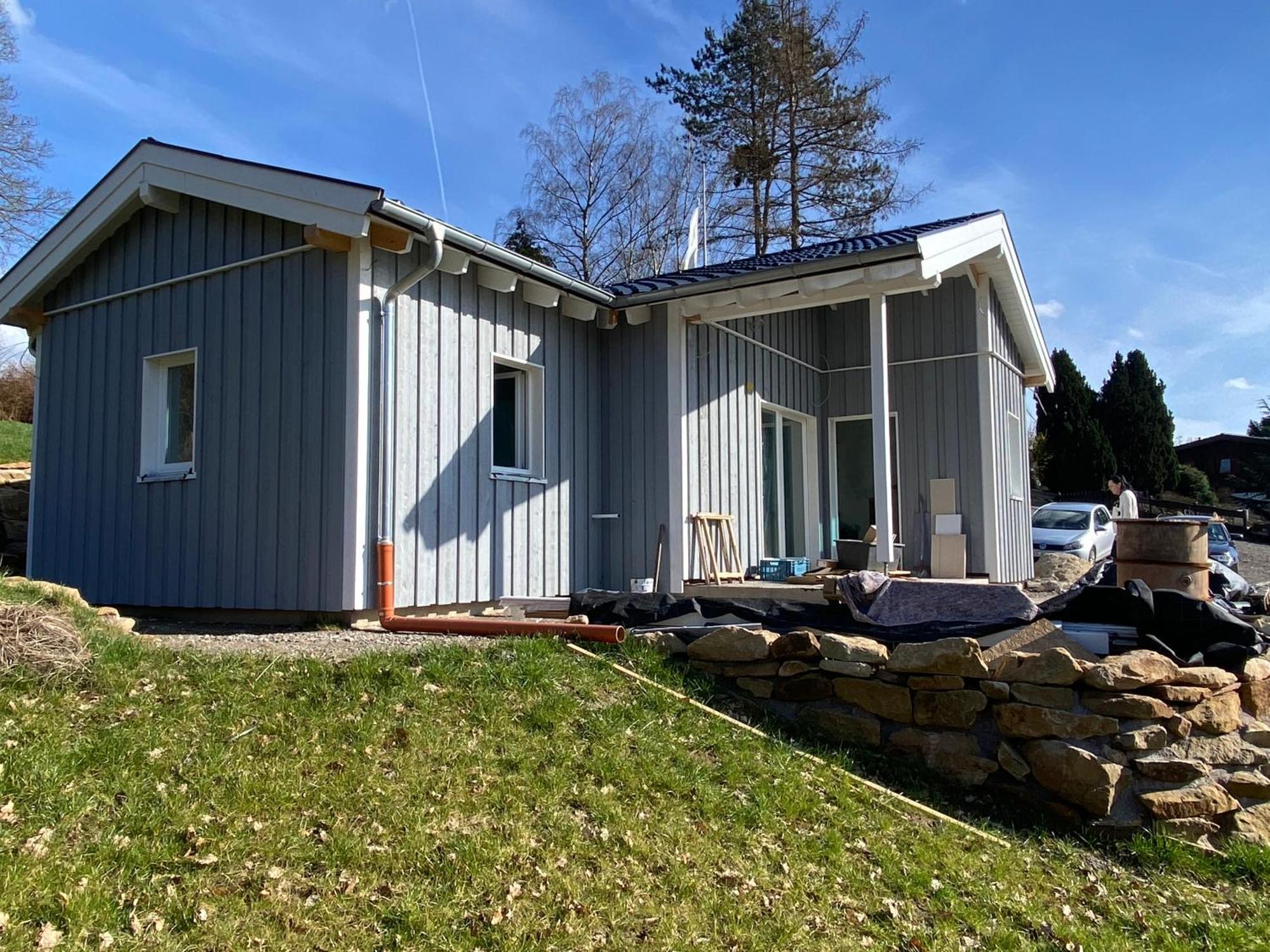 Ferienhaus Fuldatal Buitenkant foto